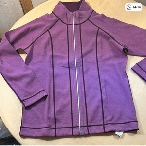 NWOT KIRKLANDS Women's Purple Jacket M
